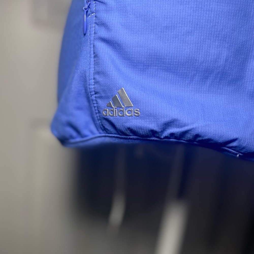 Adidas Blue Loose Quarter Zip Vest - Picture 6 of 9